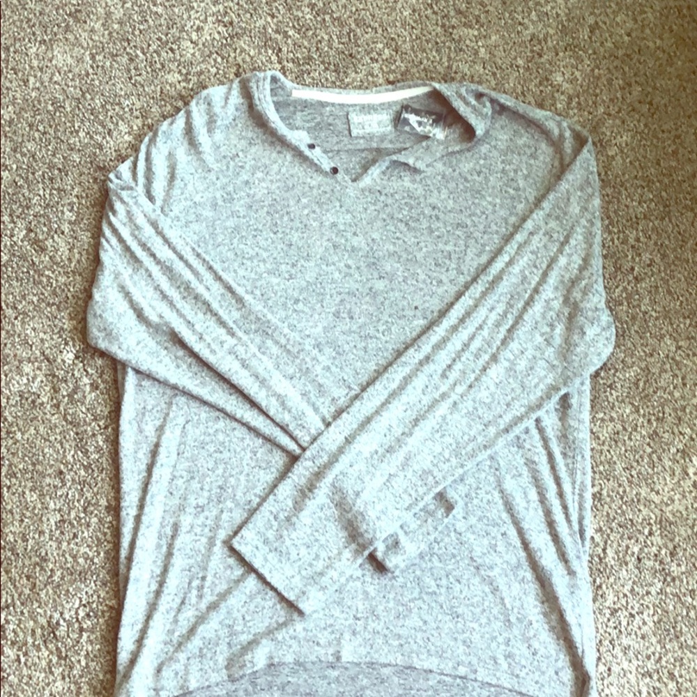 Express Men’s XL Henley Grey NEW w  tags